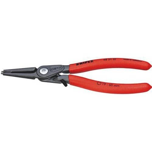 KNIPEX Präzisionssicherungsringzange J 2 f.Bohrungen D.19-60mm m.Spreizbegrenzung