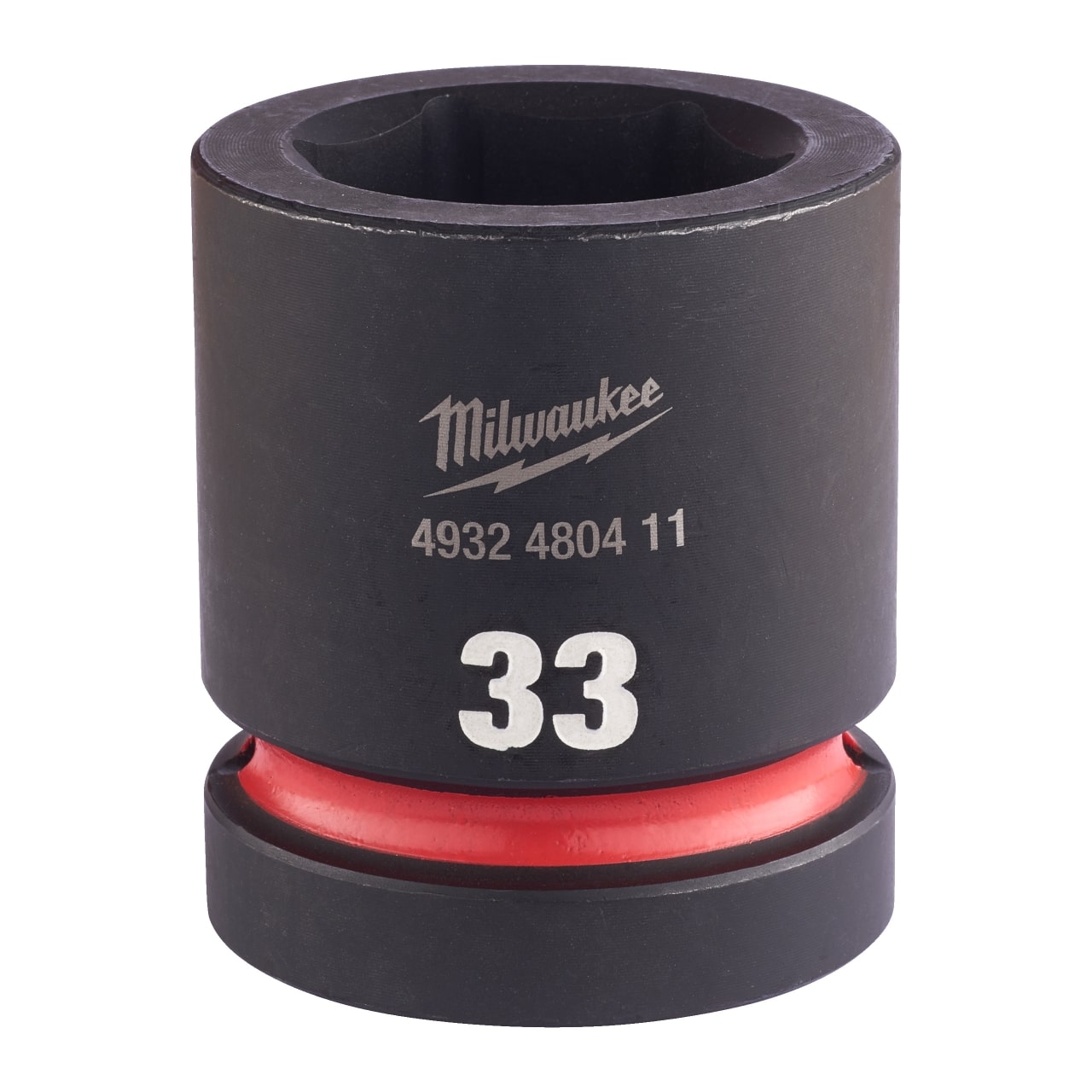 MILWAUKEE 33 x 62 mm SHOCKWAVE Schlagnuss 1" kurz