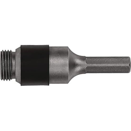 TECWERK Diamantbohrkrone Adapter f.Bohrfutter 13mm L.87mm Schaft-D.25mm TW
