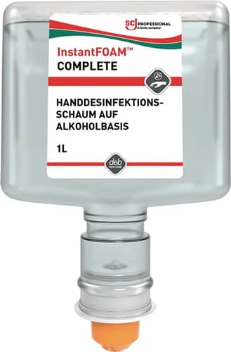 SC JOHNSON PROFESSIONAL Schaum-Handdesinfektionsmittel InstantFOAM® Complete 1l (TF) Kartusche