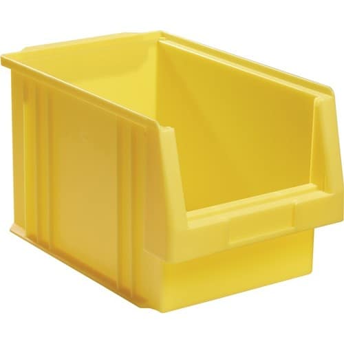 LA-KA-PE Sichtlagerkasten PLK L330xB213xH200mm PP gelb LA-KA-PE