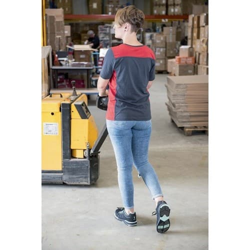 BAAK Damensicherheitsschuh Svea Gr.36 schwarz/türkis S3 SRC ESD EN20345 Textil BAAK