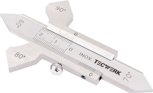 TECWERK Schweißnahtschiebelehre Messber.0-20mm TECWERK