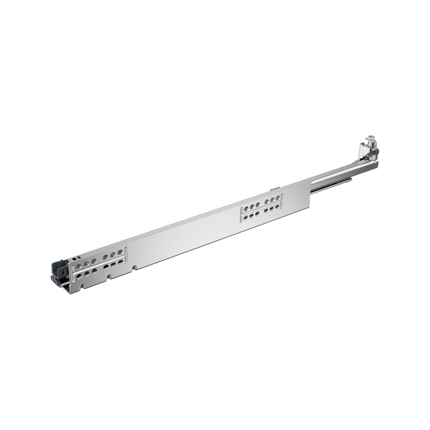 HETTICH Vollauszug Quadro V6 5D M (30 kg) mit Silent System, Push to open Silent kompatibel, 380 mm, rechts, 9332650