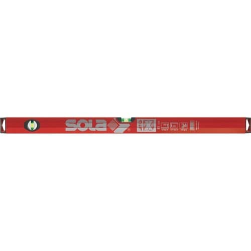 SOLA Wasserwaage BIG X 150cm Alu.rot ± 0,5mm/m SOLA