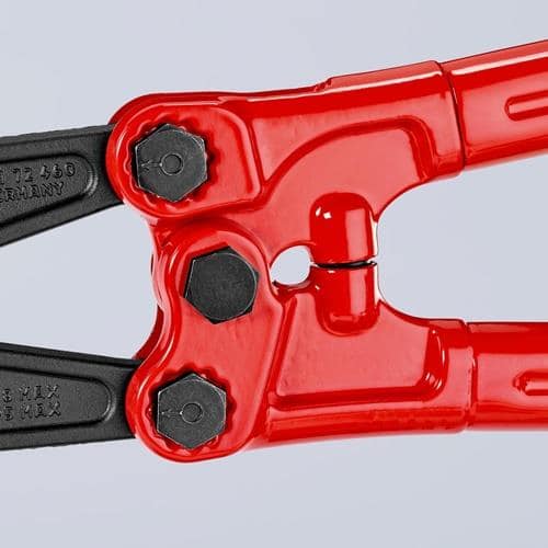KNIPEX Bolzenschneider L.460mm Mehrkomp.-Hüllen weich 8mm mittel 6mm hart 5mm KNIPEX