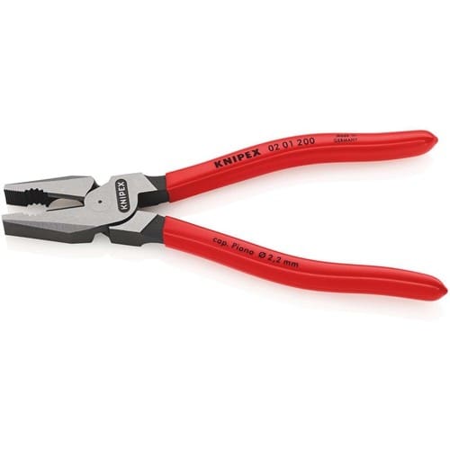 KNIPEX Kraftkombizange L.200mm pol.Ku.-Überzug KNIPEX