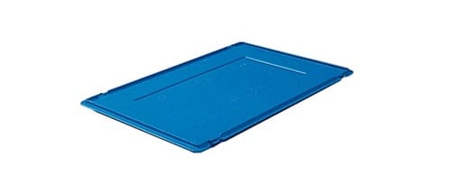 BITO Kombideckel f.Sichtlagerkasten 600 x 400mm PP blau