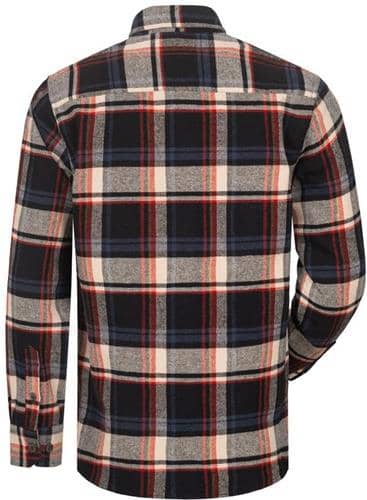 Hemd TURRELL Gr.S schwarz/marine/beige/rot kariert CRAFTLAND