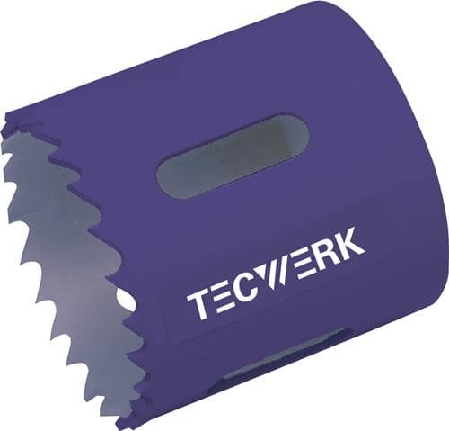 TECWERK Lochsäge D.22mm Schnitt-T.38mm HSS-Co8 o.Zub.TECWERK