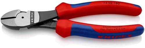 KNIPEX Kraftseitenschneider L.180mm pol.Form 0 Comfort-Griff KNIPEX