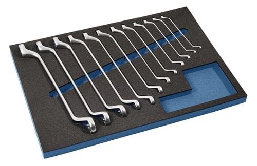 TECWERK Werkzeugmodul 12-tlg.3/3-Modul Schlüsswelweiten 6x7-30x32mm TECWERK