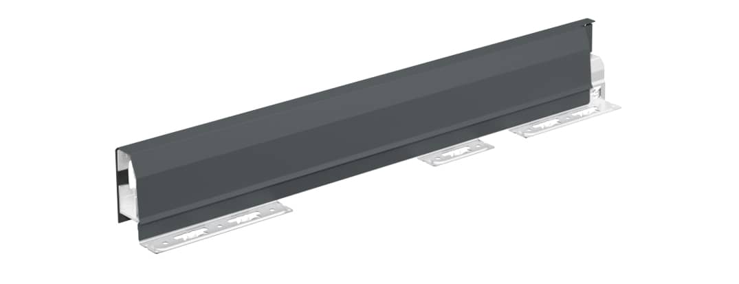 HETTICH Zarge ArciTech, 78 mm / 500 mm, anthrazit, links, 9227454