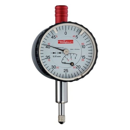 KÄFER Kleinmessuhr KM 6T 3mm Abl.0,01mm o.Stoßschutz KÄFER
