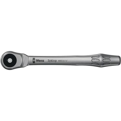WERA D.-Knarre Zyklop Metal push 1/4 Zoll 38 Z.L.141mm