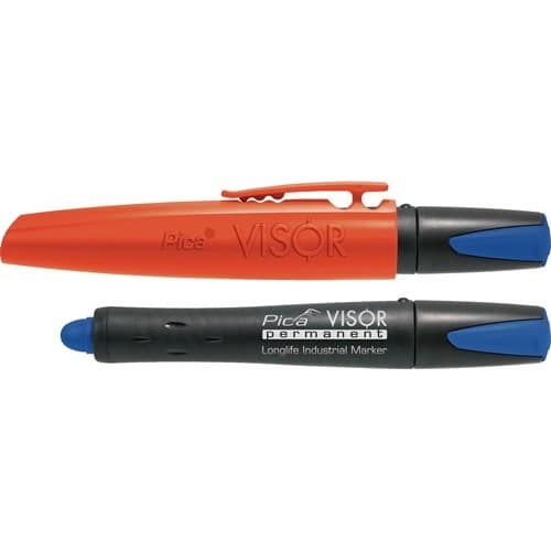 PICA Industriemarker Visor permanent blau wasserfest PICA