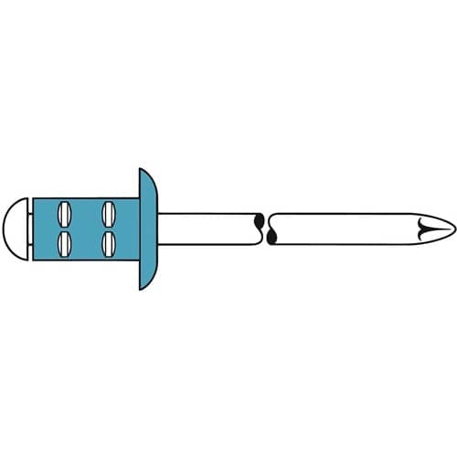 GESIPA Blindniet PolyGrip® Nietschaft dxl 4,0x10,0mm VA 75 St.GESIPA