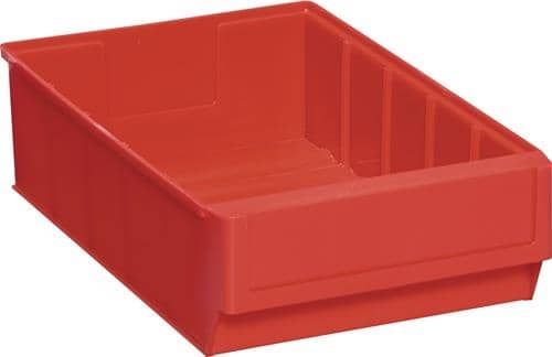TECWERK Regalkasten L300xB183xH81mm rot PP TECWERK