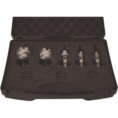 TECWERK Lochsägensatz 8-tlg.16-40mm Schnitt-T.4mm HM-bestückt TECWERK