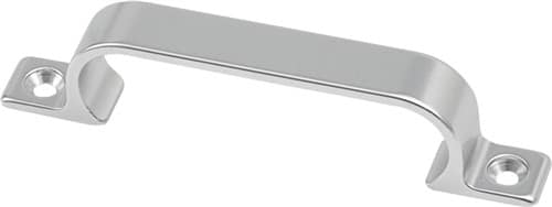 HERMETA Handgriff A.21mm L.112mm B.14mm Alu.silberf.elox.Löcher 2,D.4,3mm HERMETA
