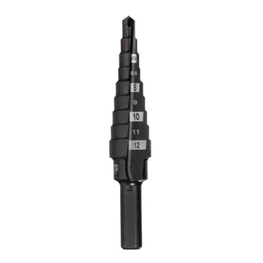 MILWAUKEE 4 bis 12 mm, 1 mm Stufen Stufenbohrer