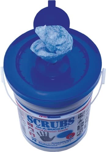 SCRUBS Handreinigungstuch o.Eins.v.Wasser 72 St.1 Eimer