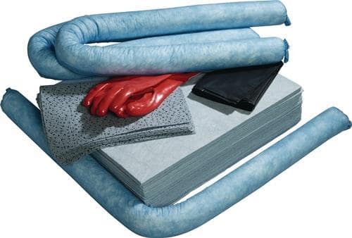 TECWERK Notfallset Öl Inh.50-tlg.m.Handschuhen bindet b.max.50l TECWERK
