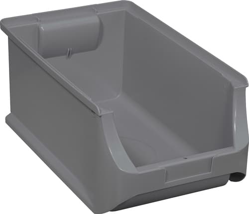 ALLIT Sichtlagerkasten ProfiPlus L355xB205xH150mm PP grau stapelbar ALLIT