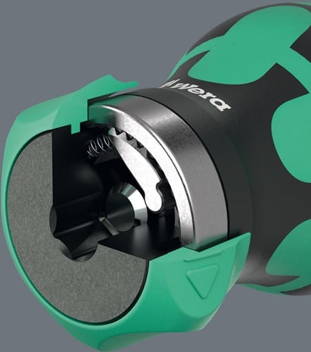 WERA Magazinbithalter KK Stubby Magazin RA 1 6-tlg.BZT Schlitz/PH/TORX® WERA