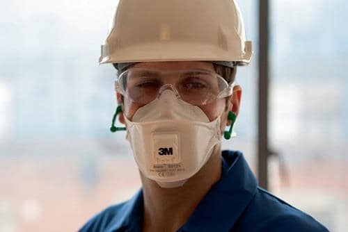 3M Atemschutzmaske Aura™ 9312+ FFP1/V NR D m.Ausatemventil,faltbar 3M