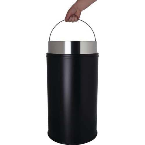 HELIT Abfallsammler Ø360xH745mm 50l VA HELIT