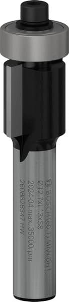 BOSCH Bündigfräser Standard for Wood, 8 mm, D1 12,7 mm, L 13 mm, G 56 mm