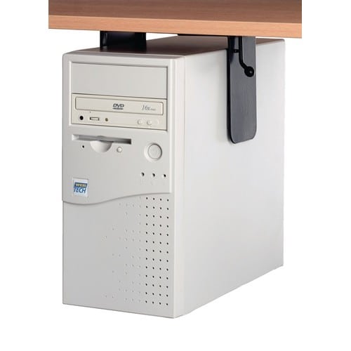 CPU-Halter Innen-B.70-230mm Innen-H.310-555mm grau f.alle CPU-Gehäuse