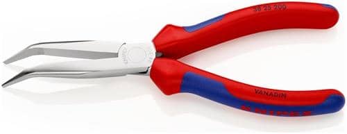 KNIPEX Mechanikerzange L.200mm Form 2 40Grad gew.Comfort-Griff verchr.KNIPEX