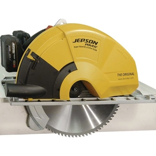 JEPSON Akku-Metallhandkreissäge Dry Cutter 8320E 2x18V 5,5Ah Schnitt-T.90Grad 120mm