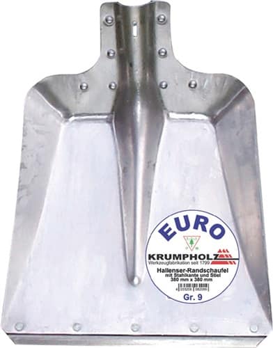 Hallenser Randschaufel FAVORIT Aluminiumblech KRUMPHOLZ