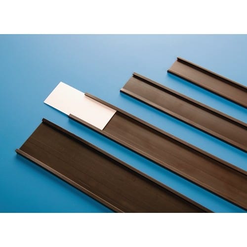 MAGNETOPLAN Etikettenhalter B.40mm Rollen-L.50m S.1,0mm C-Profil magn.MAGNETOPLAN