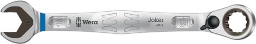 WERA Maulringratschenschlüssel Joker SW 19mm L.246mm umschaltbar,Rings.15Grad WERA