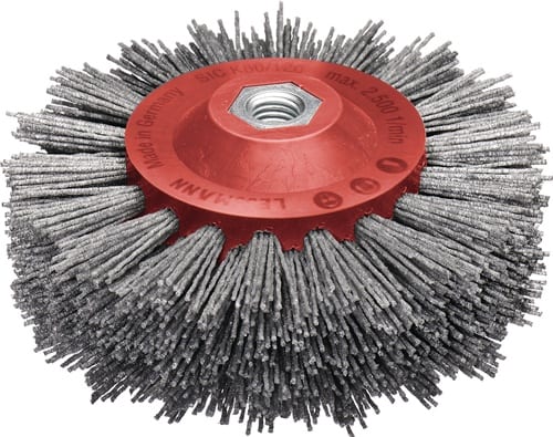 LESSMANN Rundbürste PP Schaft 6mm Drahtstärke 0,30mm SIC KK PA6.12 41,3mm