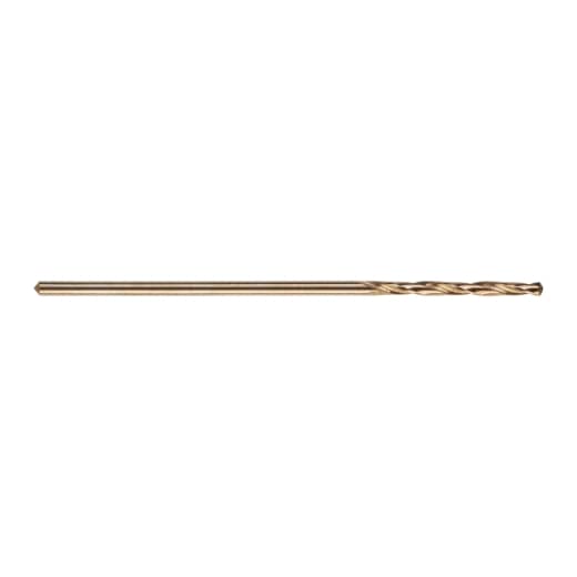 MILWAUKEE 1,0 x 34 mm, HSS-G Co HSS-G RED COBALT Metallbohrer DIN 338 10er Pack