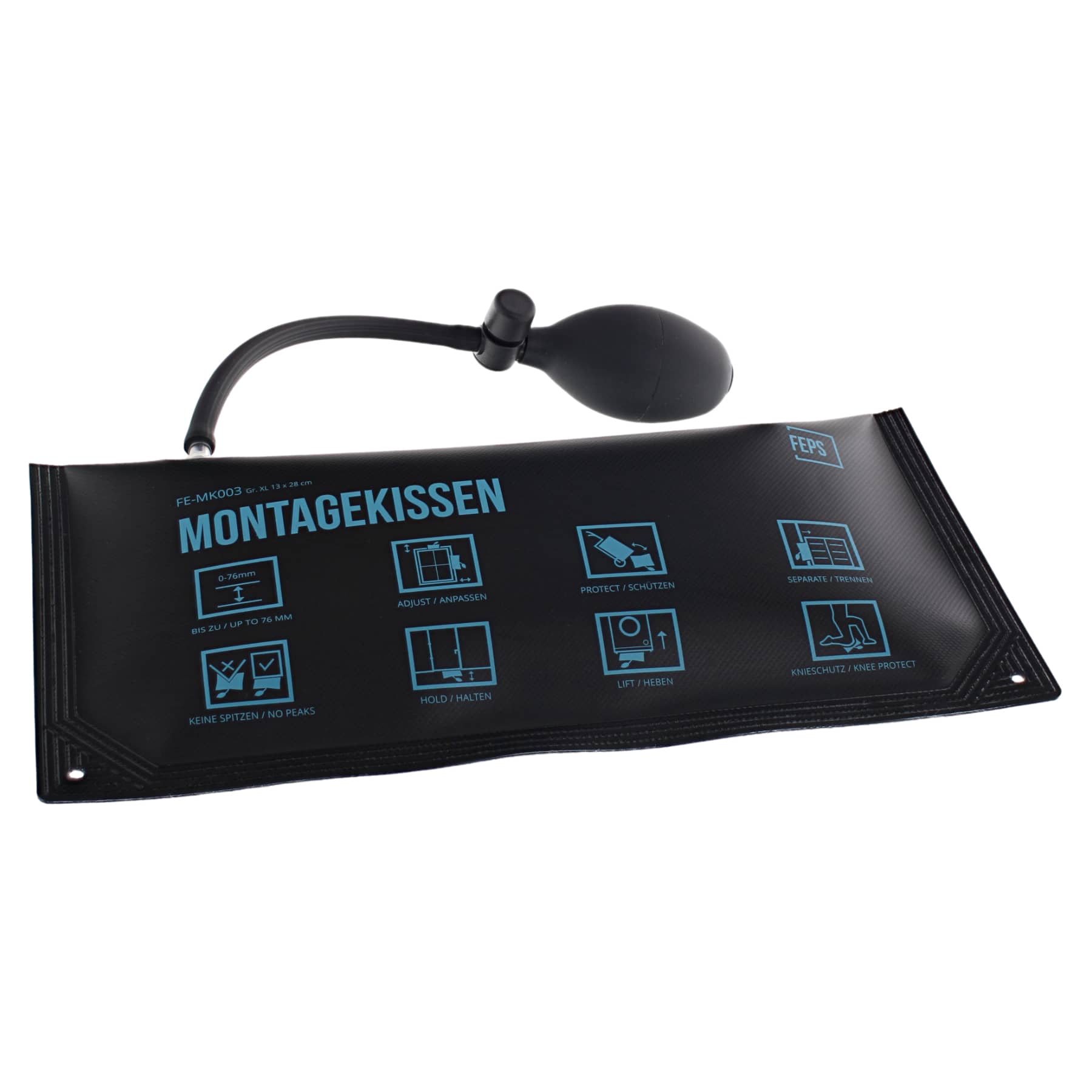 FEPS Tool Montagekissen Gr. XL 13x28 FE-MK003 schwarz