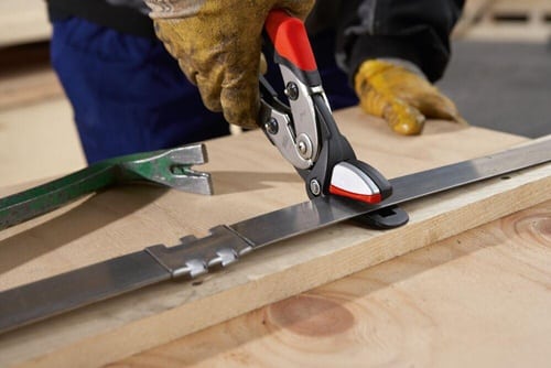 ERDI Sicherheitsbandeisenschere D123S Gesamt-L.260mm Kap.1x32mm re.ERDI