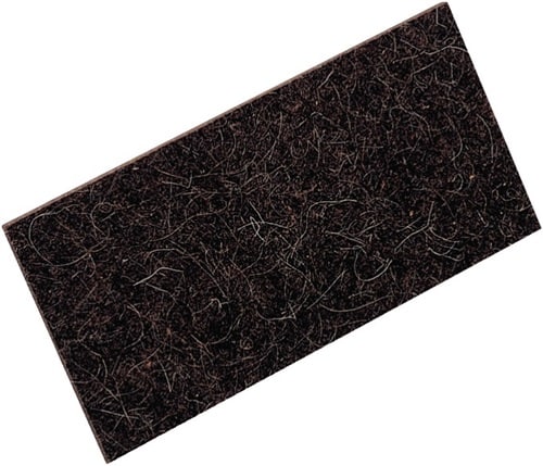 KRONEN-HANSA Hartfilzauflage L280xB140xS10mm schwarz KRONEN-HANSA