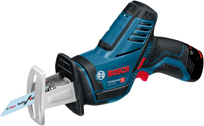 BOSCH Akku-Säbelsäge GSA 12V-14, Solo Version, L-BOXX