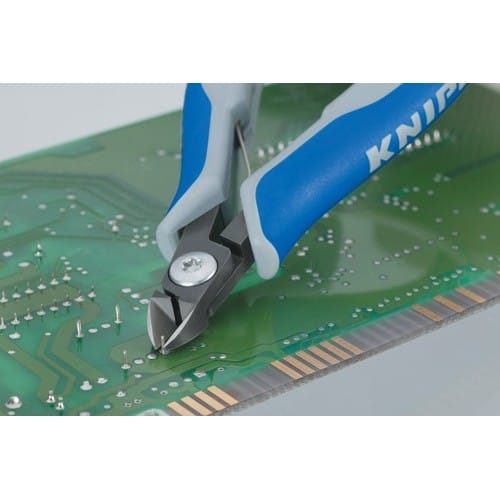 KNIPEX Präzisions-Elektronik-Seitenschn.L.120mm Form 0 Facette ja,sehr kl.pol.KNIPEX