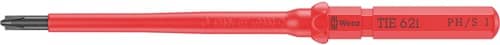 WERA Wechselklingen KK VDE 62 i PH/S TiE PH/S 1 L.157mm Black Point 6-kant-Antrieb9mm