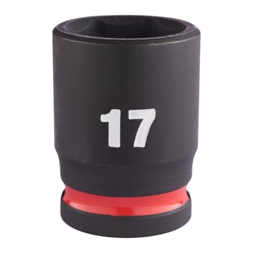 MILWAUKEE 17 x 34 mm SHOCKWAVE Schlagnuss 3/8" kurz