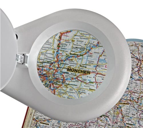Nordwest LED-Lupenleuchte Glaslinse 127 (5 ″)