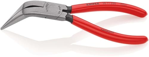KNIPEX Mechanikerzange L.200mm Form 7 70Grad gew.Ku.-Überzug KNIPEX