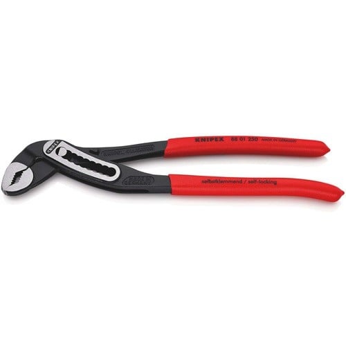 KNIPEX Wasserpumpenzange Alligator® L.250mm Spann-W.46mm pol.Ku.-Überzug KNIPEX